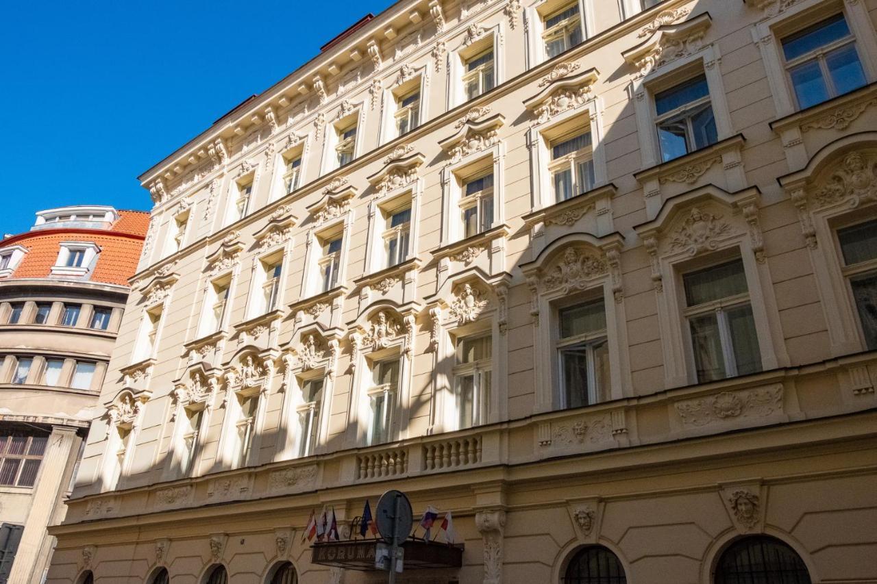 Koruna Hotel Praga Exterior foto